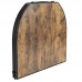 Стіл Bo-Camp Woodbine Oval 150x80 см Black/Wood look, код: DAS301532-DA