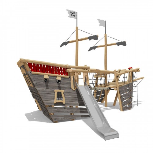 Дерев"яний ігровий комплекс Miros “Кораблик” 9600х5900х5600 мм, код: WP415