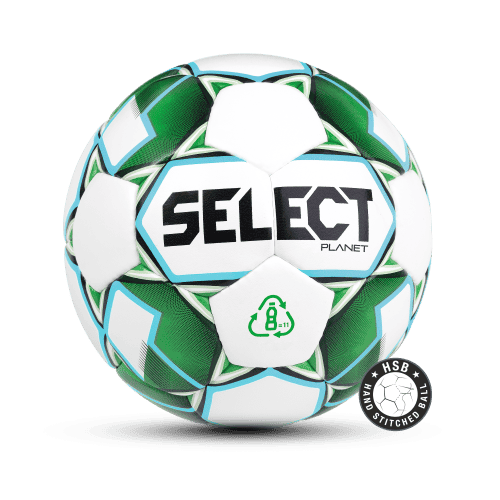 М"яч футбольний Select Planet FIFA №4, біло-зелений, код: 5703543286904