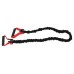 Еспандер трубчастий Adidas Power Tube 122 см, чорний-червоний, код: 885652000277