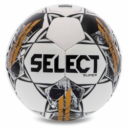 М"яч футбольний Select Super FIFA Quality Pro V23 №5, білий-сірий, код: SUPER-FIFA-WGR М"яч футбольний Select Super FIFA Quality Pro V23 №5, білий-сірий, код: SUPER-FIFA-WGR