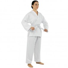 Кімоно для карате FitBox, розмір 1 (зріст 150 см), білий, код: BO-1649_1 Кімоно для карате FitBox, розмір 1 (зріст 150 см), білий, код: BO-1649_1