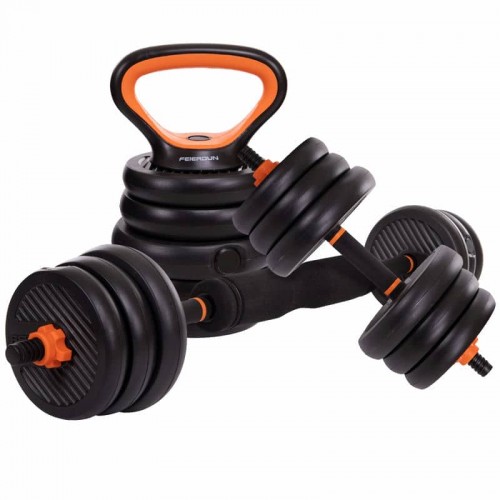 Гантелі розбірні пластикові BioGym 2х10кг, код: SC-80016-20-S52 Гантелі розбірні пластикові BioGym 2х10кг, код: SC-80016-20-S52