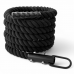 Канат для лазіння Orlins 9 м, діаметр 45 мм бавовняний з кронштейном чорний, код: RO-58