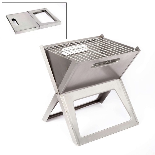 Гриль вугільний Bo-Camp Notebook/Fire Basket Compact Silver, код: DAS301445-DA