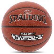 М'яч баскетбольний Spalding TF Max Grip №7, коричневий, код: 76873Y-S52 М'яч баскетбольний Spalding TF Max Grip №7, коричневий, код: 76873Y-S52