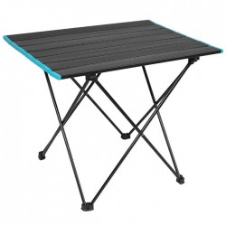 Стіл складний туристичний Camping алюміній, 560х400х470 мм, чорний, код: A5640-02-WS Стіл складний туристичний Camping алюміній, 560х400х470 мм, чорний, код: A5640-02-WS