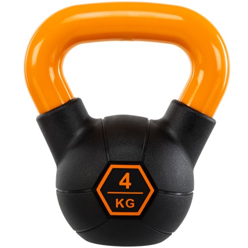 Гиря тренувальна цільна гумова LiveUp Urethane Competition Kettlebell 4кг, чорний-помаранчевий, код: UAZE5336-4 Гиря тренувальна цільна гумова LiveUp Urethane Competition Kettlebell 4кг, чорний-помаранчевий, код: UAZE5336-4