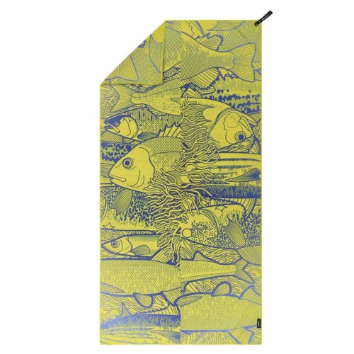 Рушник для пляжу FitGo Sports Towel 800х1600 мм, жовтий, код: B-FBT_Y