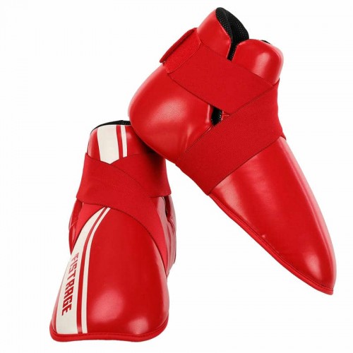 Фути захист ніг для єдиноборств Fistrage M, червоний, код: VL-8453_MR