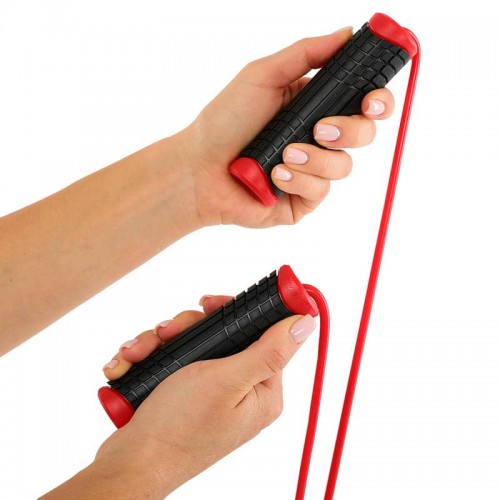 Скакалка LiveUp 2750 мм, червоний, код: LP8286_R