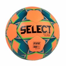 М’яч футзальний Select Futsal Super (AFU Logo) №4, помаранчево-блакитний, код: 5703543256228