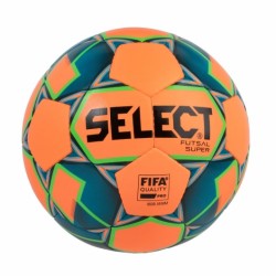 М’яч футзальний Select Futsal Super (AFU Logo) №4, помаранчево-блакитний, код: 5703543256228