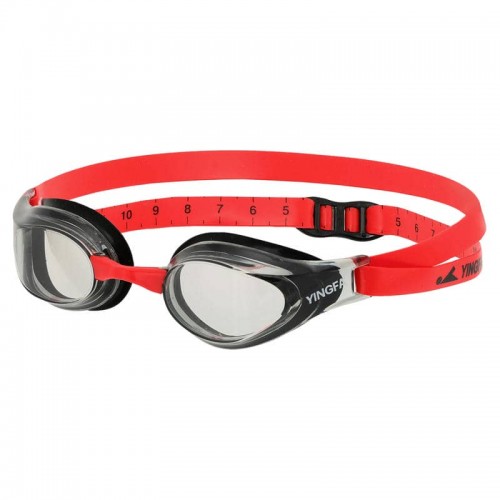 Окуляри для плавання дорослі Yingfa прозорий-чорний, код: Y550AF_TBK