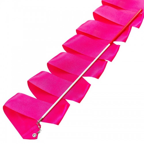 Стрічка для художньої гімнастики FitGo Lingo рожевий, код: C-3249_P
