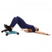 Роллер для сідничних м"язів Glute Ham Roller LiveUp 660х405х100мм, чорний, код: LP8347
