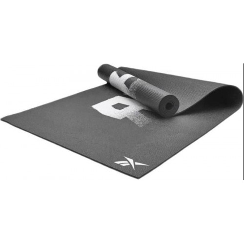 Двосторонній килимок для йоги Reebok Double Sided Yoga Mat 1730х610х4 мм, чорний, код: 885652015196 Двосторонній килимок для йоги Reebok Double Sided Yoga Mat 1730х610х4 мм, чорний, код: 885652015196