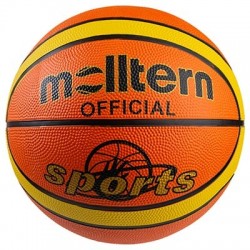 М`яч баскетбольний гумовий Molltern Official Sport №5, код: R5ST-WS