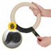 Гімнастичні кільця 4Fizjo дерев"яні, регульовані Black/Yellow, код: P-5905973402729