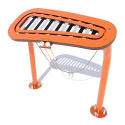 Музичний інструмент Miros "Ксилофон" 1010х390х920 мм, код: DIO697.2HDPE