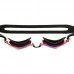 Окуляри для плавання дорослі райдужні лінзи Yingfa червоний-чорний, код: Y2600AF-V_RBK