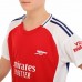 Форма футбольна дитяча PlayGame із символікою Arsenal домашня 2025, розмір 24, зріст 130-140, червоний-білий, код: CO-4608_24