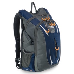 Рюкзак спортивний з каркасною спинкою Deuter 20л, темно-синий, код: D510-1_DBL