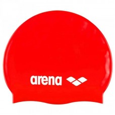 Шапка для плавання Arena Classic Silicone червоний, код: 3468335686042