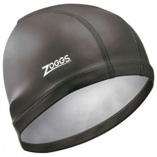 Шапочка для плавання Zoggs Nylon-Spandex PU Coated Cap чорний, код: 194151049640