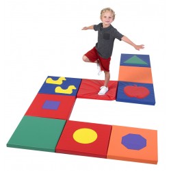 Сенсорний мат Квадратики Tia-Sport 1500х1500х50 мм, код: sm-0558