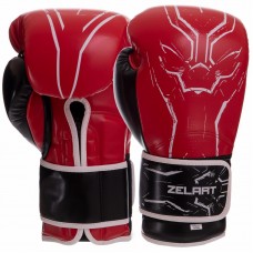 Рукавички боксерські Zelart 14 унцій, червоний, код: BO-2889_14_R-S52