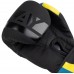 Боксерські рукавиці PowerPlay Ukraine 12 унцій, чорний, код: PP_3021_12oz_Black