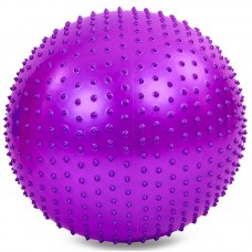М"яч для фітнесу FitGo 650 мм фіолетовий, код: FI-1987-65_V