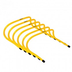 Набір бар'єрів для тренування Seco 150 мм, 6 шт, жовтий, код: 18100500-SE Набір бар'єрів для тренування Seco 150 мм, 6 шт, жовтий, код: 18100500-SE