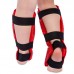 Захист гомілки і стопи SportKo L червоний, код: SP-331-R_L Захист гомілки і стопи SportKo L червоний, код: SP-331-R_L
