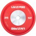 Бамперний диск гумовий LiveUp ø50.5мм, 25кг, червоний, код: LP8335-25