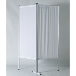 Ширма медична двосекційна Атон ШБ-2-К (на коліщатках), код: 1497062755-A Ширма медична двосекційна Атон ШБ-2-К (на коліщатках), код: 1497062755-A