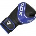 Боксерські рукавиці RDX 4B Robo Kids Blue/Black 6 унцій, код: JBG-4U-6oz
