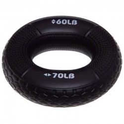 Еспандер кистьовий Кільце Jello 60-70LB чорний, код: FI-3815_BK-S52 Еспандер кистьовий Кільце Jello 60-70LB чорний, код: FI-3815_BK-S52