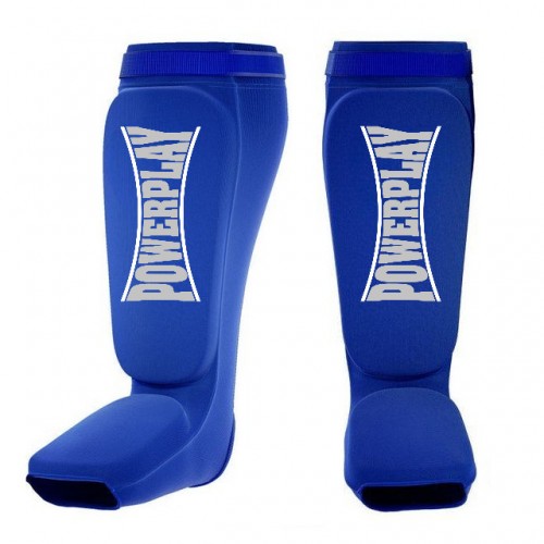 Захист гомілки і стопи PowerPlay Classic Shin S, синій, код: PP_3054_S_Blue