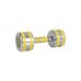 Гантель хромована inSPORTline Yellsteel 1х8 кг, жовтий, код: 20838-IN