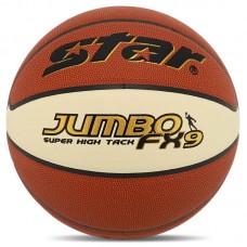М"яч баскетбольний Star Jumbo №7, оранжево-білий, код: BB427-25-S52