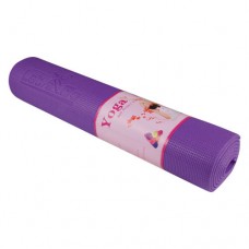 Килимок для фітнесу і йоги Let`sGo PVC 1730х610х6 мм, фіолетовий, код: LG611736V-WS