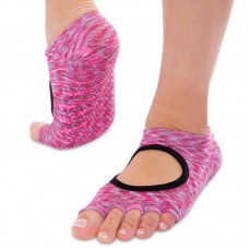 Шкарпетки для йоги з закритими пальцями FitGo рожевий, код: FI-0438-1_P