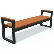 Лавка без спинки InterAtletika 1805х450х600 мм, код: LP016-SM