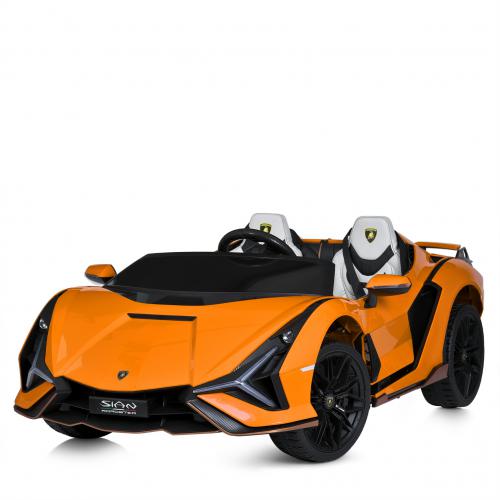 Дитячий електромобіль Bambi Lamborghini M 5072EBLR-7 помаранчевий, код: 6903317612819