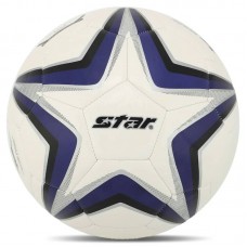 М"яч футбольний Star Power Shot №4 PU, білий-синій, код: SB8294C-S52