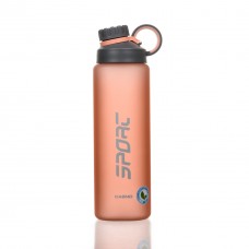 Пляшка для води Casno 1000 мл, помаранчева, код: KXN-1243_Orange