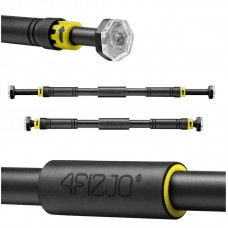 Турнік розсувний 4FIZJO 66-100 см Black/Yellow, код: P-5907739314765