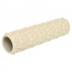 Ролер масажний циліндр (ролик мфр) FitGo Triangle, 450x115 мм, білий, код: FI-9394_W Ролер масажний циліндр (ролик мфр) FitGo Triangle, 450x115 мм, білий, код: FI-9394_W